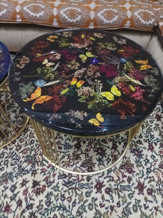 Декоративные парные столы