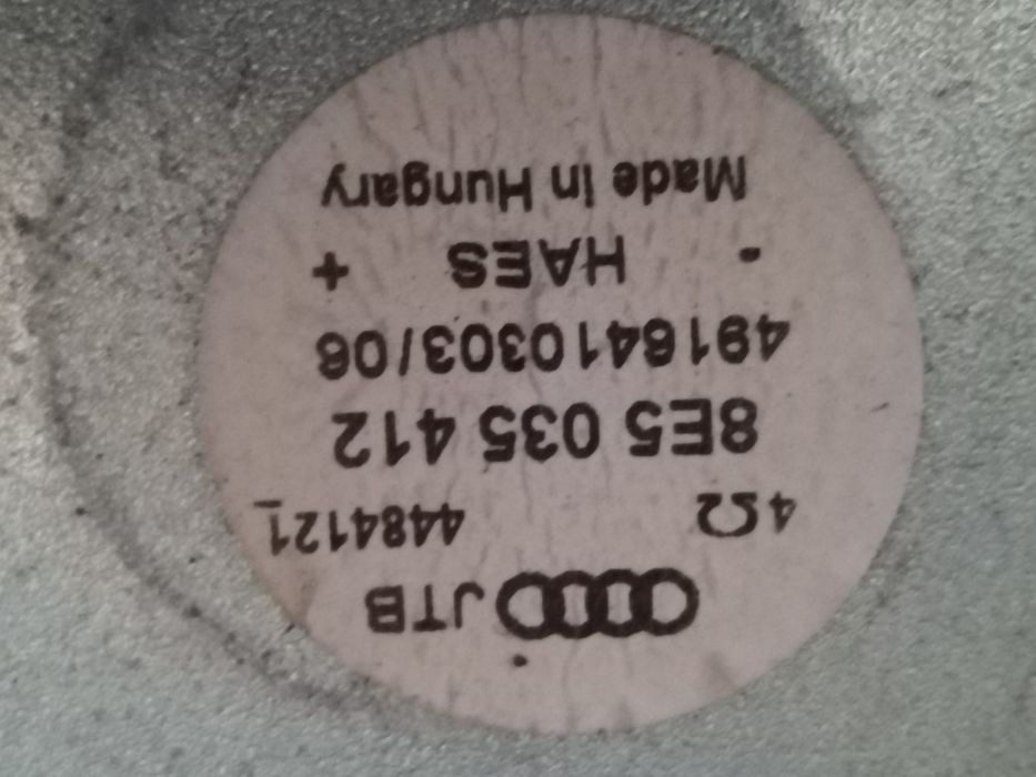 Subwoofer boxă difuzor audi a4 b7 seat exeo berlina limuzina 8E5035412