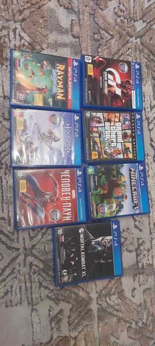 Продам игры для PS 4