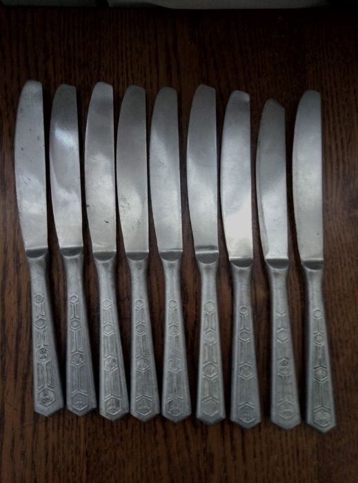 Вилки, Ножи. Нержавейка. Советские.
