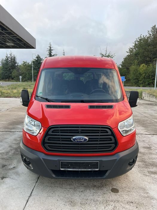 Ford Transit 2.2 TDCI 9 Места, 2х Клима, Серв. История, 2 Броя!