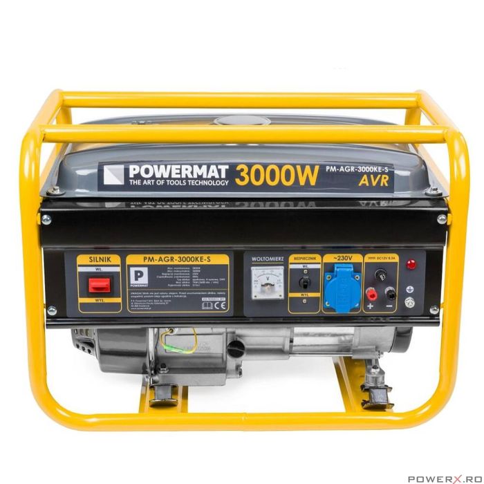 Generator curent electric 3000 W, 3 KW, 220 V, Stabilizator de