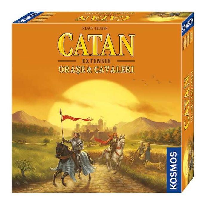 Extensie Catan: Orase si cavaleri 3-4 jucatori, nou
