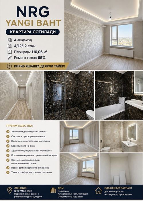 Новостройка nrg yangi baxt