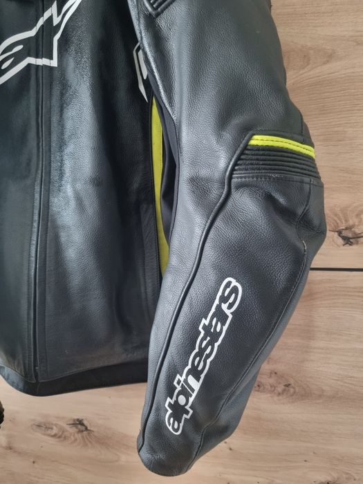Кожено мото яке Alpinestars