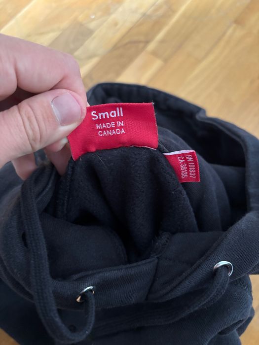 Supreme hoodie bandana box logo black