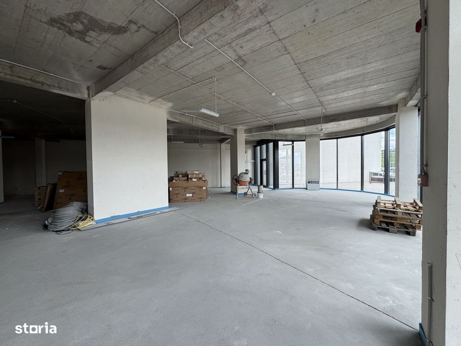 Spatiu comercial de inchiriat, 275 mp, Parter, Vitrina stradala