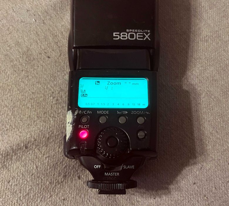 Blit Canon Speedlite 580EX profesional E TTL puternic