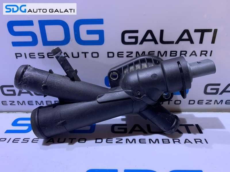 Distribuitor Corp Carcasa Termostat Apa VW Jetta 1.6 TDI CAYB CAYC 2005 - 2014 Cod 03L121131AA 03L121132AA [D0340]