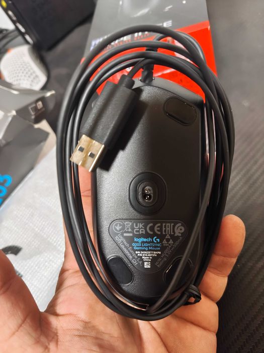 Logitech G203 жична