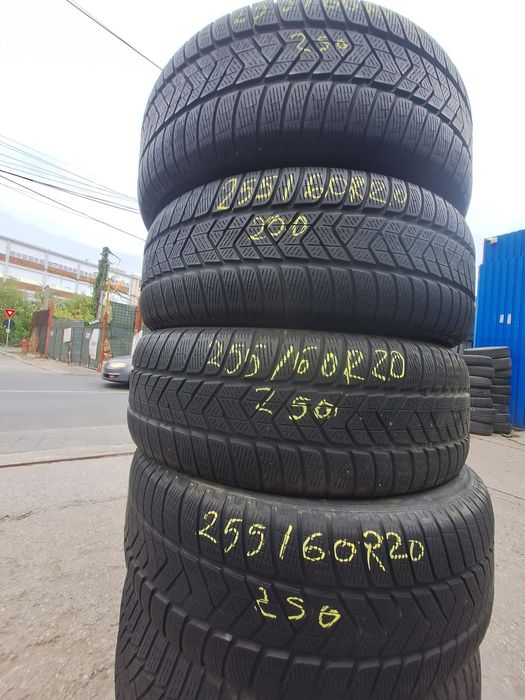 4 anvelope iarna 255/60r20 Pirelli 2021 Montaj Gratuit