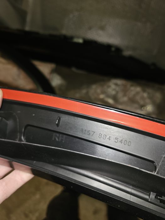 X167 Maybach FACELIFT задна броня GLS Mercedes накрайници дифузьор