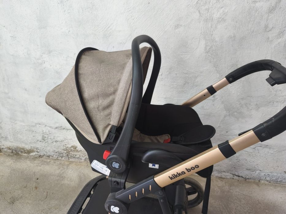Комбинирана бебешка количка 3 в 1 KikkaBoo Irene