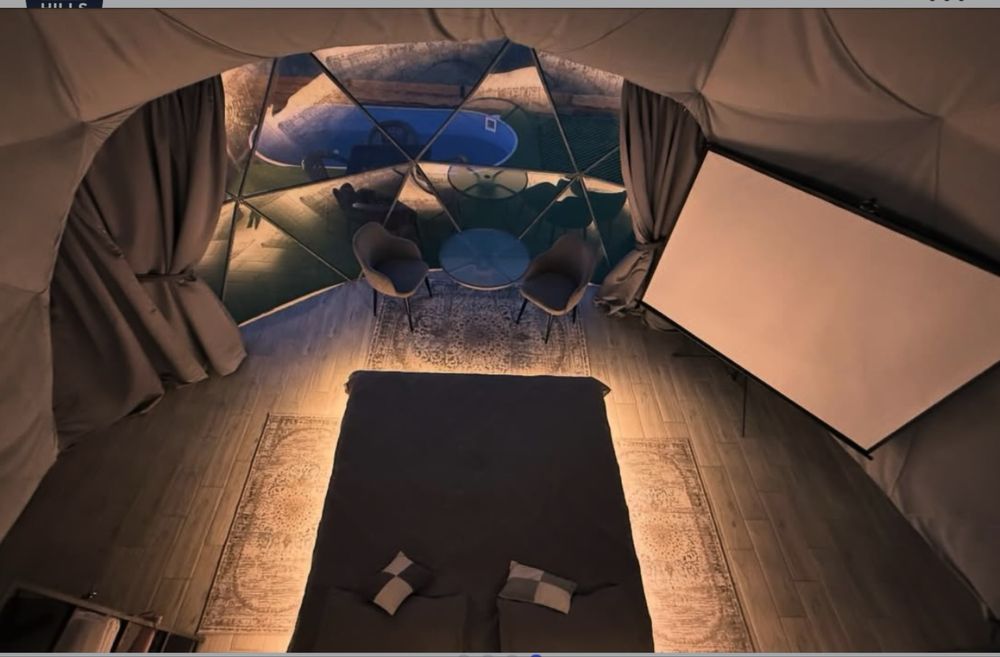 Глэмпинг, дом для отдыха