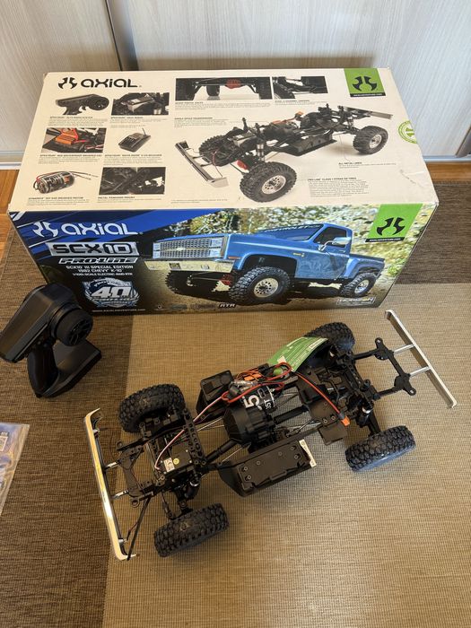 1/10 SCX10 III Pro-Line 1982 Chevy K10 4X4 Rock Crawler Brushed masina