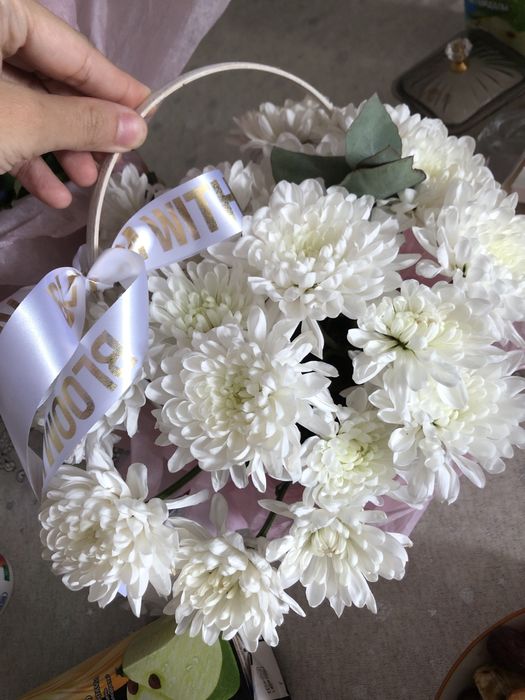 Цветы букеты спрей роза