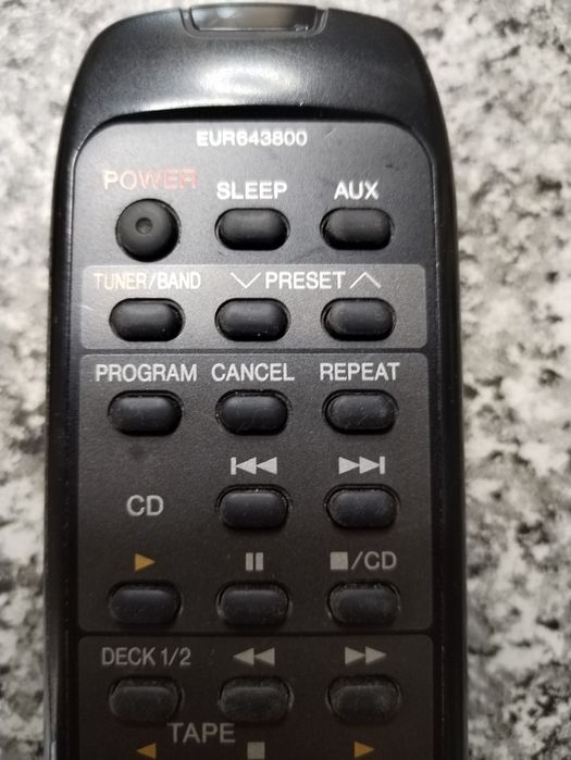Telecomanda sistem audio Sony și Panasonic