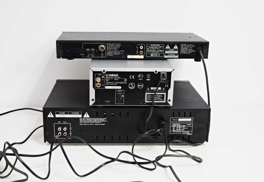 Lot aparate defecte cd player, tuner, Yamaha, Pioneer, Dual