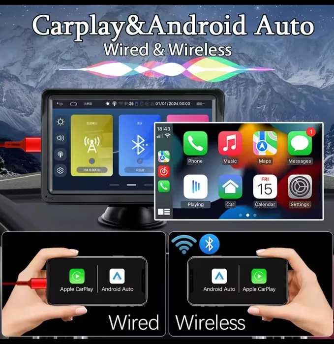 Multimedia player CarPlay android auto