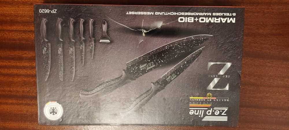 Комплект керамични ножове.