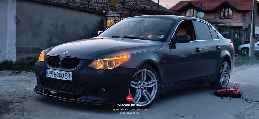 Bmw 525 e60 с НОВИ сезононни гуми