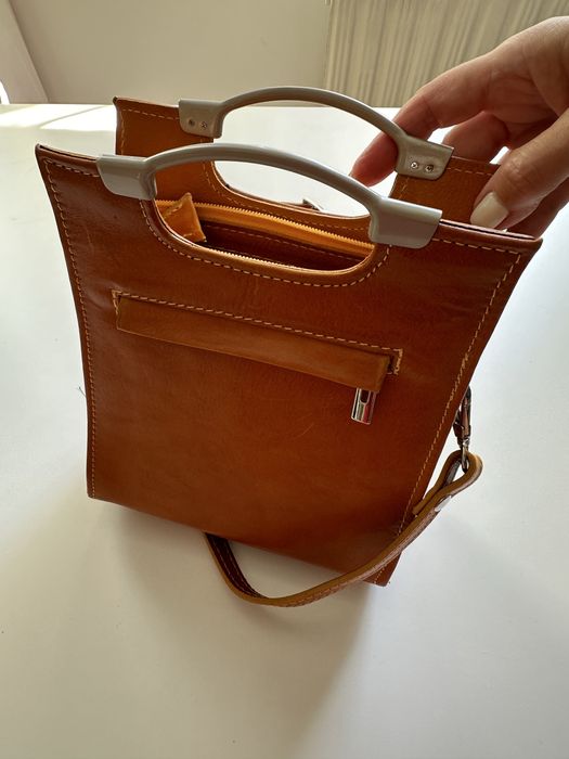 Дамска кожена чанта