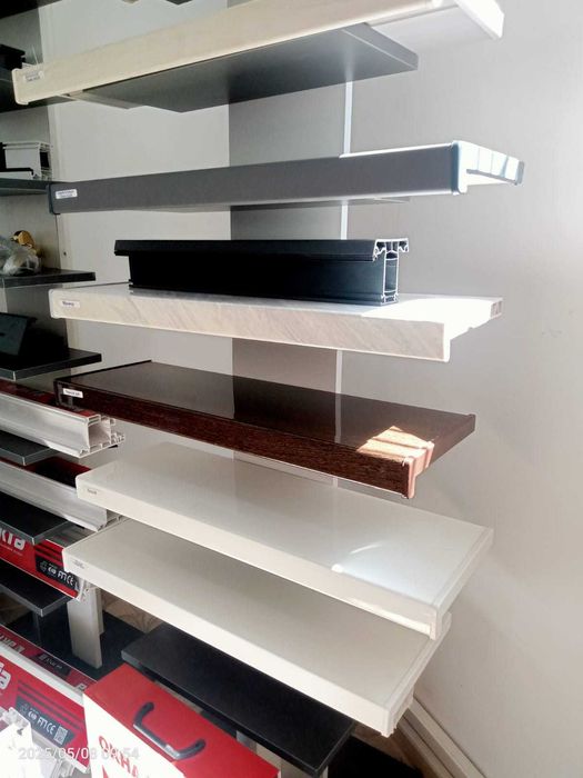 Подоконники ПВХ.