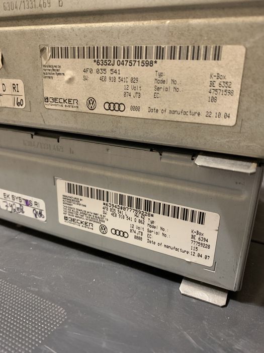 Modul Radio navigatie Audi A6 C6 /A8/Q5 4e0 910 541