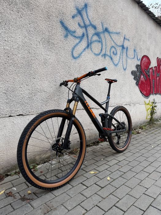 Bicicleta Cube Stereo Race 140R/Carbon/Mullet