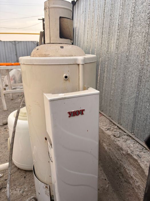 Напольный газ печка