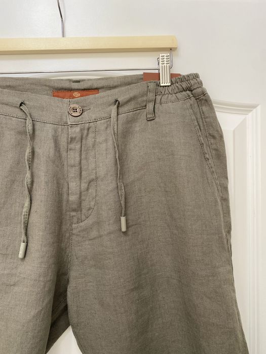 Pantaloni scurti Loro Piana Kaki, Marimea 33
