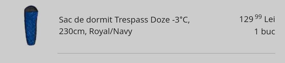 Sac de dormit Trespass