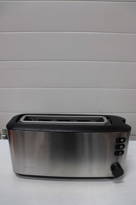 Тостер, Severin, 1000W, 5 степени на препичане, Сребрист