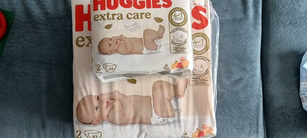 Scutece huggies nr 1, nr2