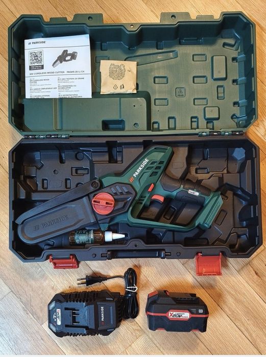 Парксайд 20v  Ъглишлайф флекс 45€ Ъглов Гайковерт 50€  Верижен трион, Ударна бормашина 45Nm
