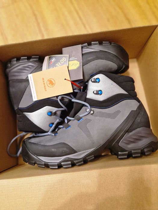 Ghete, bocanci Mammut Trovat Goretex 41-42, munte, salewa, la sportiva