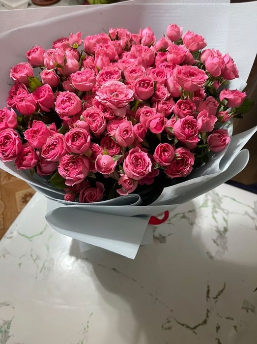 Букетик  цветов  51 роз