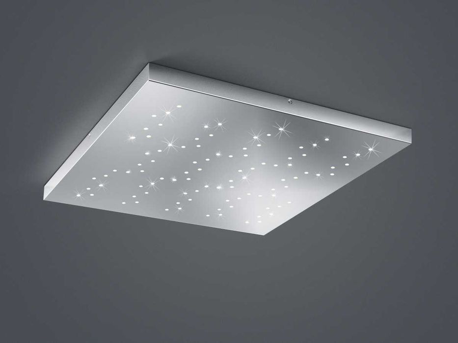 Plafonieră LED TRIO TITUS 75×75 cm, 36W, 3300 lm, telecomandă, nouă sigilată