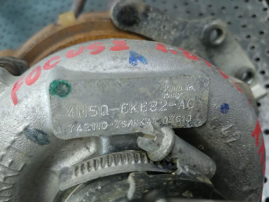 turbina 1.8 tdci kkda ford focus 2 mondeo mk4 s-max 4m5q-6k682-ag  742110-7