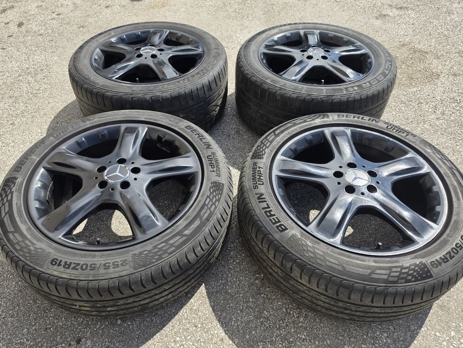 5х112/19 с гуми Mercedes ML W164 W166 GL X164 Спорт пакет 5x112/19 Мерцедес МЛ В164 ГЛХ164