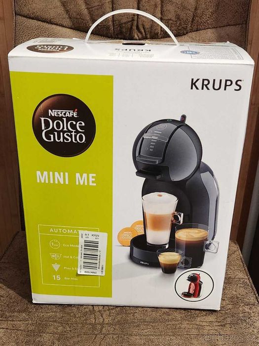 Espressor cu capsule KRUPS Dolce Gusto Mini Me KP123H10 0.8l 1500W Nou