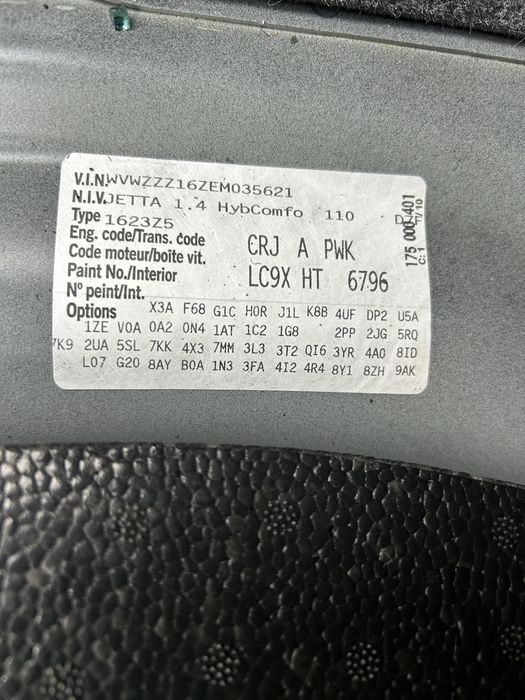 Cutie viteze automată DSG Volkswagen Jetta 1.4 Tsi PWK 2014