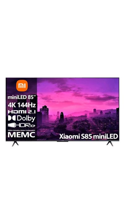 Телевизор Xiaomi L85MA-SPL 216 см черный