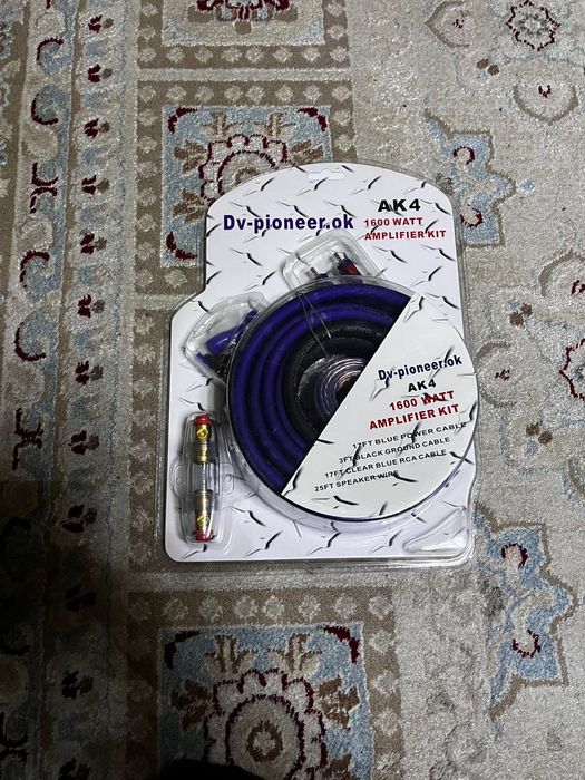 Комплект проводов для Усилителя и Сабвуфера