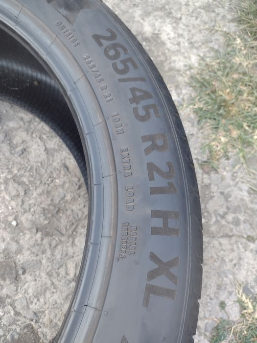 Перфектни 4бр.265/45/21 Continental PC6 dot3521 A0