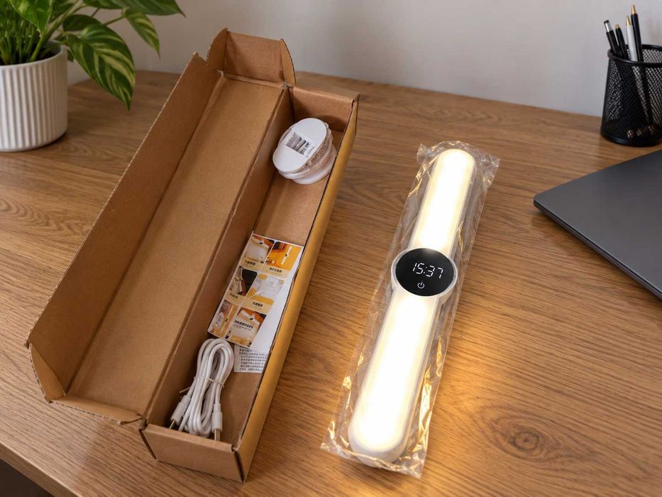 Lampa LED de perete 40 cm reincarcabila fara fir cu telecomanda