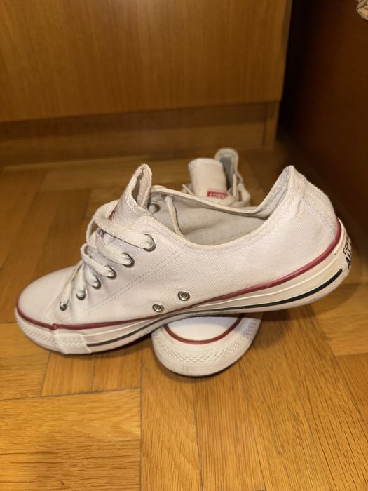 Маратонки Converse ниски бели