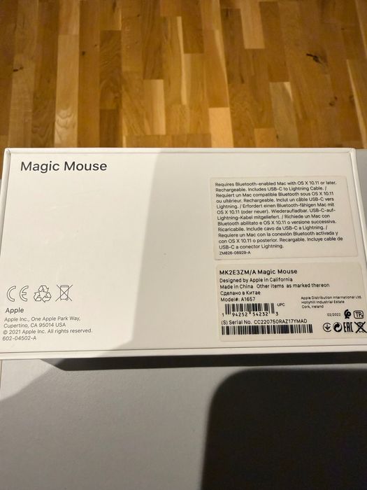 Apple Magic Keyboard A2450 и Magic Mouse A1657 – отлично състояние