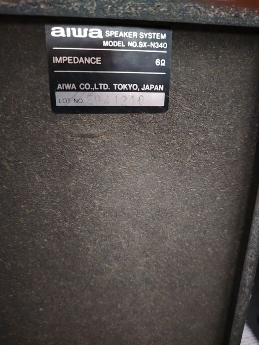 Аудио система  Aiwa