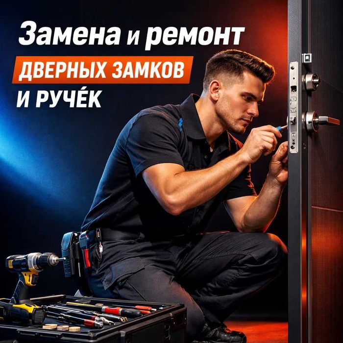 Установка и врезка замков в двери